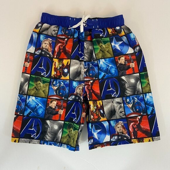 Marvel Avengers Boys Swim Trunks Youth Size L 22 in. Waist NWOT - Picture 2 of 9